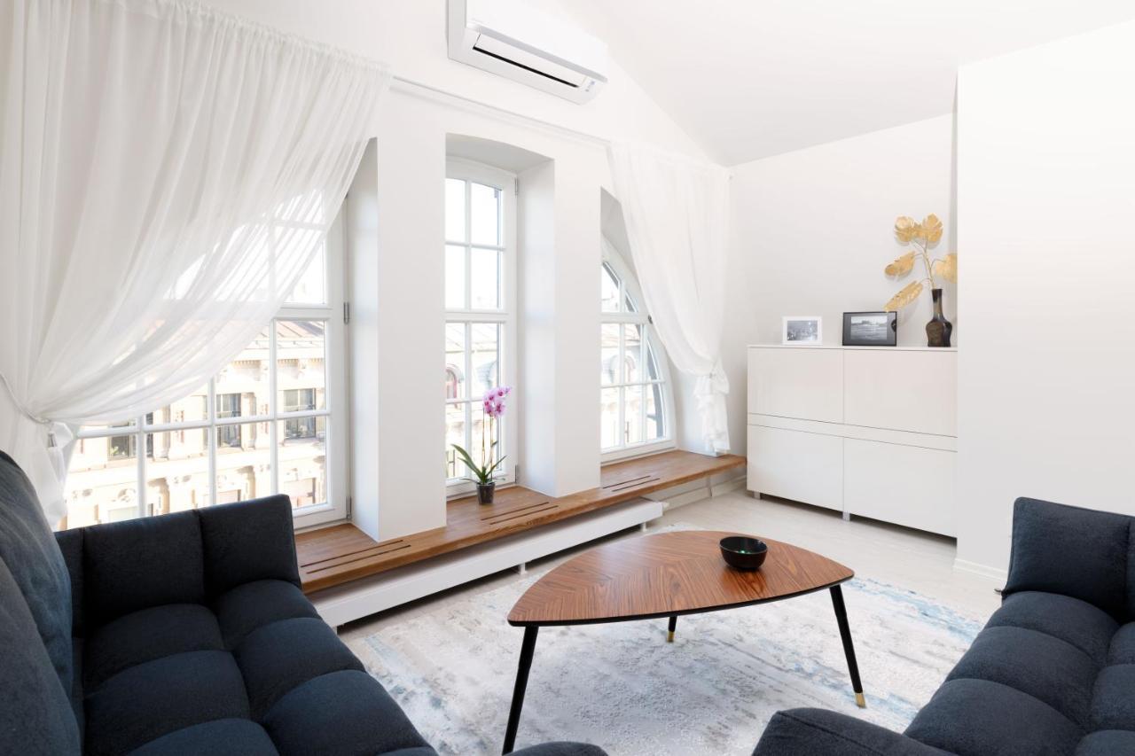 里加Bright Attic Flat In The Centre公寓 外观 照片
