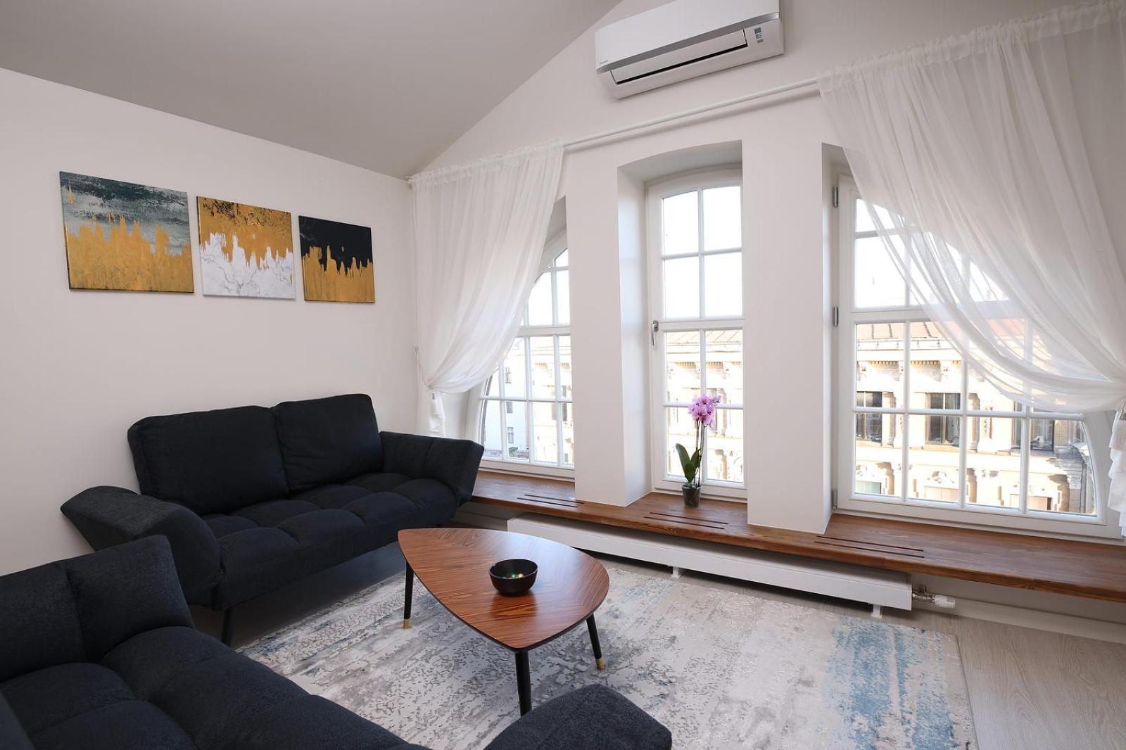 里加Bright Attic Flat In The Centre公寓 外观 照片